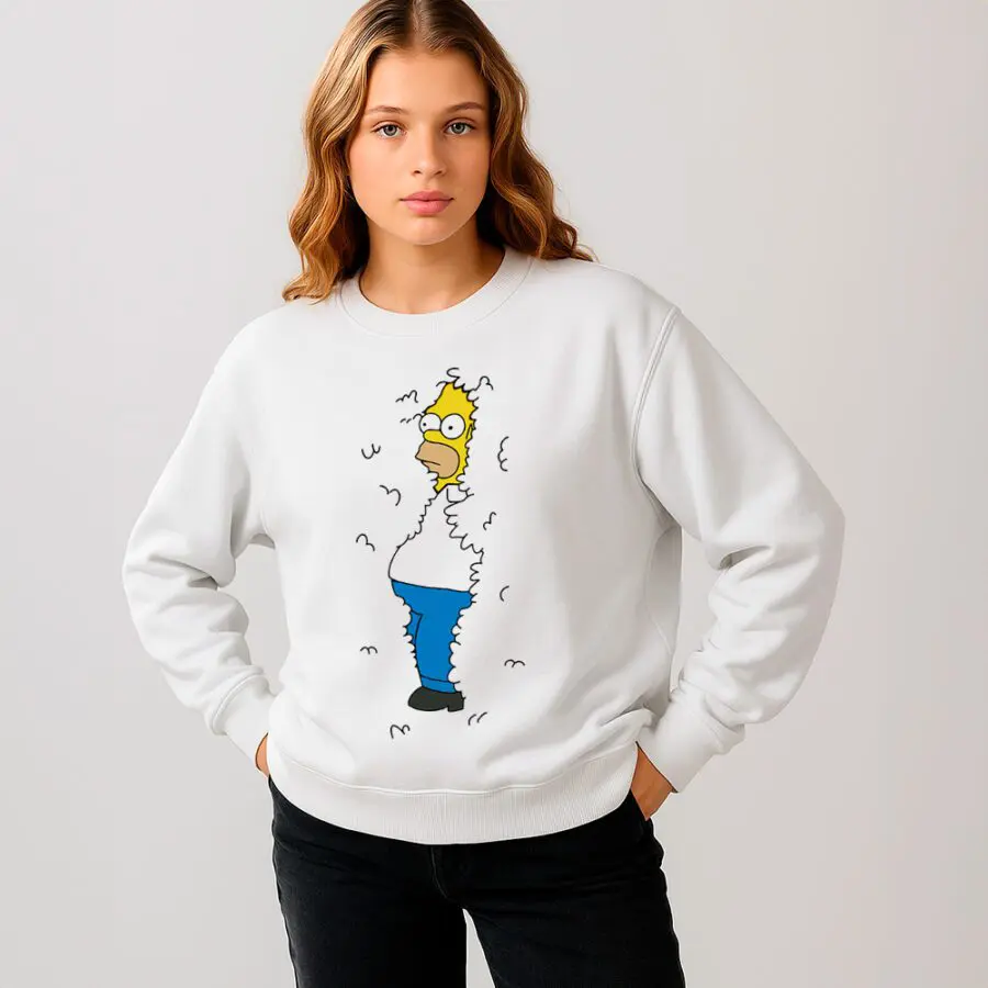 Buzo de Homero Simpson Arbusto