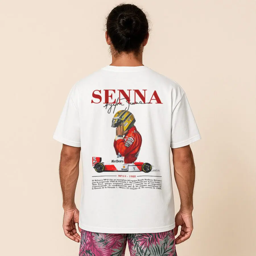Remera Ayrton Senna