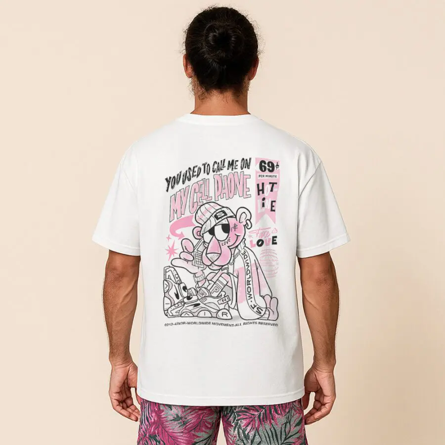 Remera de Pantera Rosa