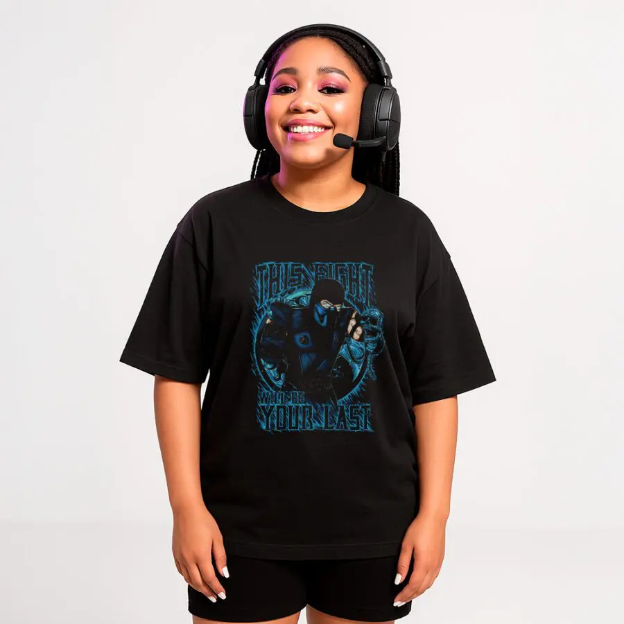 Remera de Sub Zero - Mortal Kobat