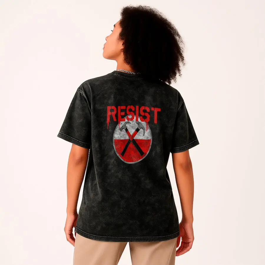 Remera Acid Wash de Resist - Roger Waters