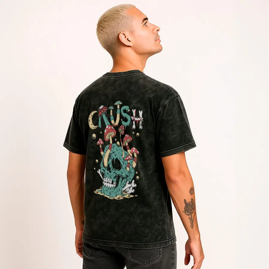 Remera Acid Wash de Crush