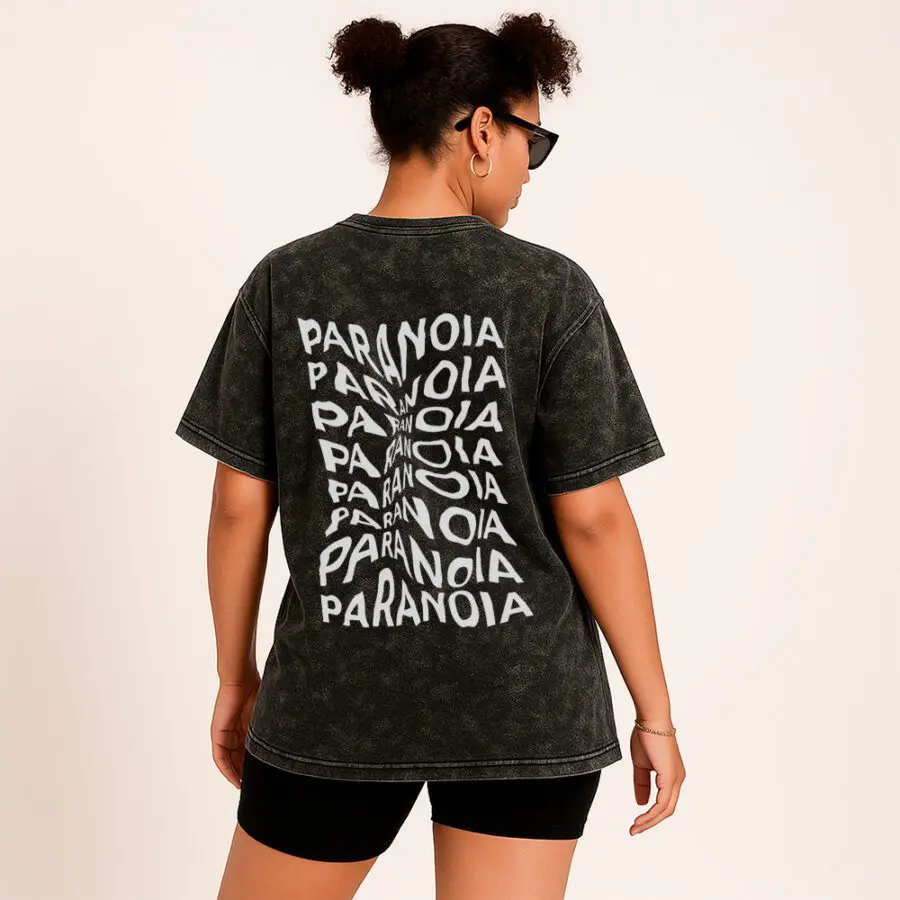 Remera Acid Wash de Paranoia