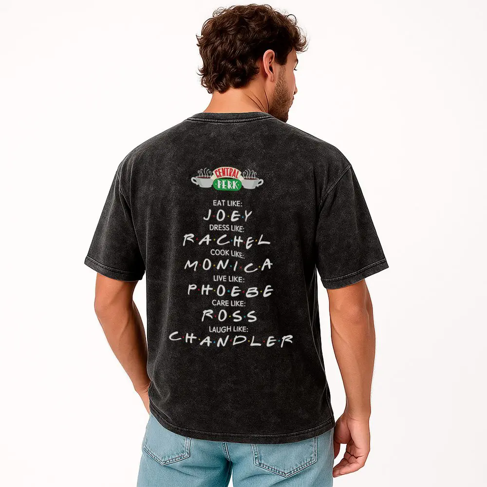 Remera Acid Wash de Friends - Imagen 3
