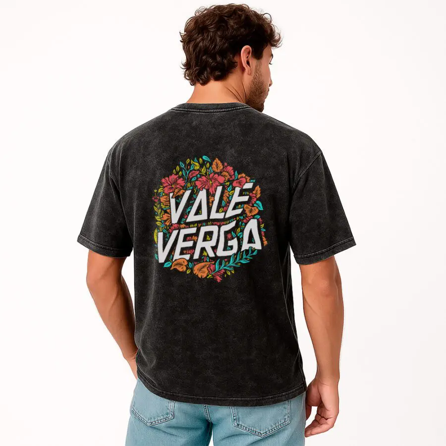 Remera Acid Wash de Vale Vrg