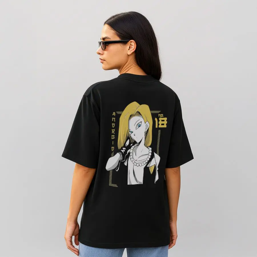 Remera de Androide 18