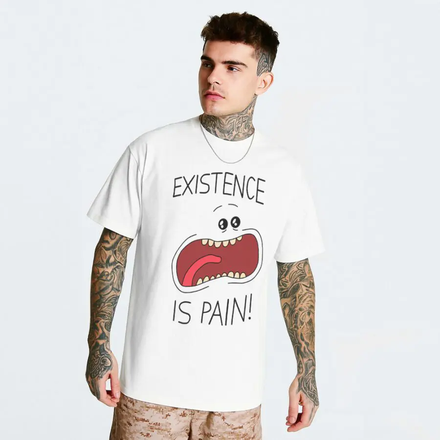 Remera de Mr meseeks - Existence is Pain
