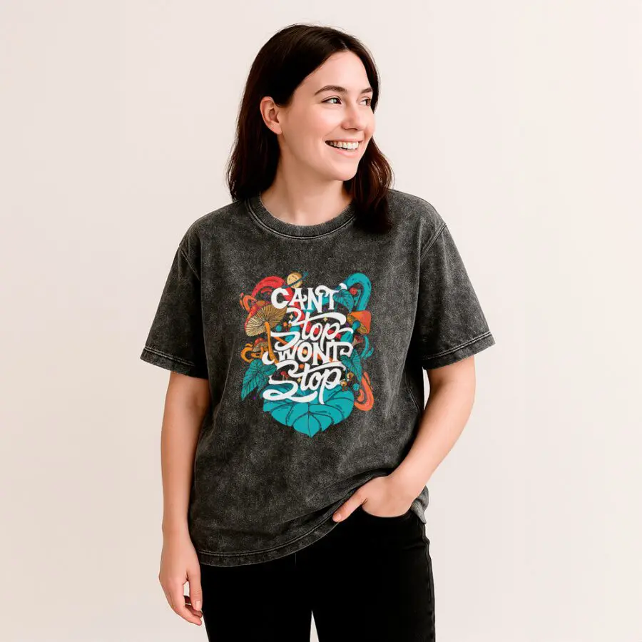 Remera Acid Wash de Cant Stop