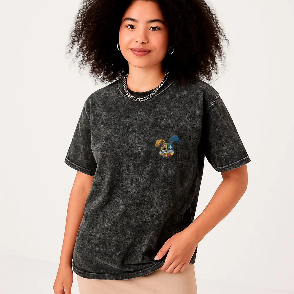 Remera Acid Wash de Cute Rabbit - Imagen 2