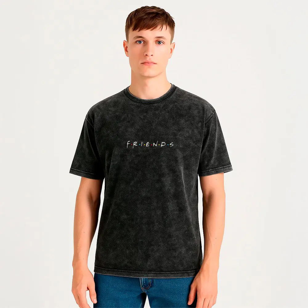 Remera Acid Wash de Friends - Imagen 4