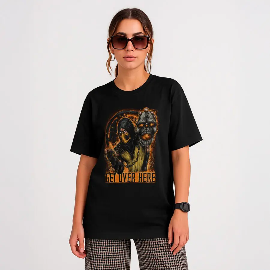 Remera de  Scorpion - Mortal Kobat