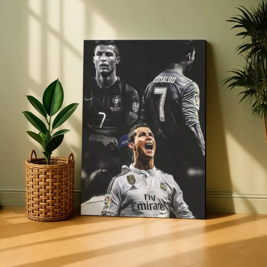 Cuadro de Cristiano Ronaldo - CR7