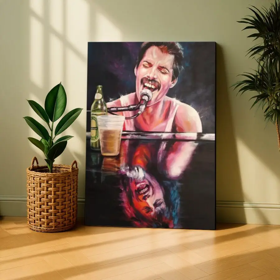 Cuadro de Freddie Mercury