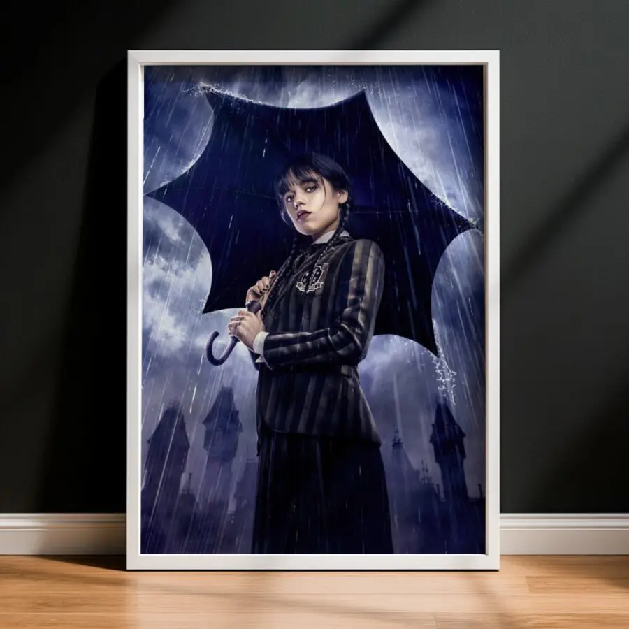 Cuadro de Merlina - Wednesday