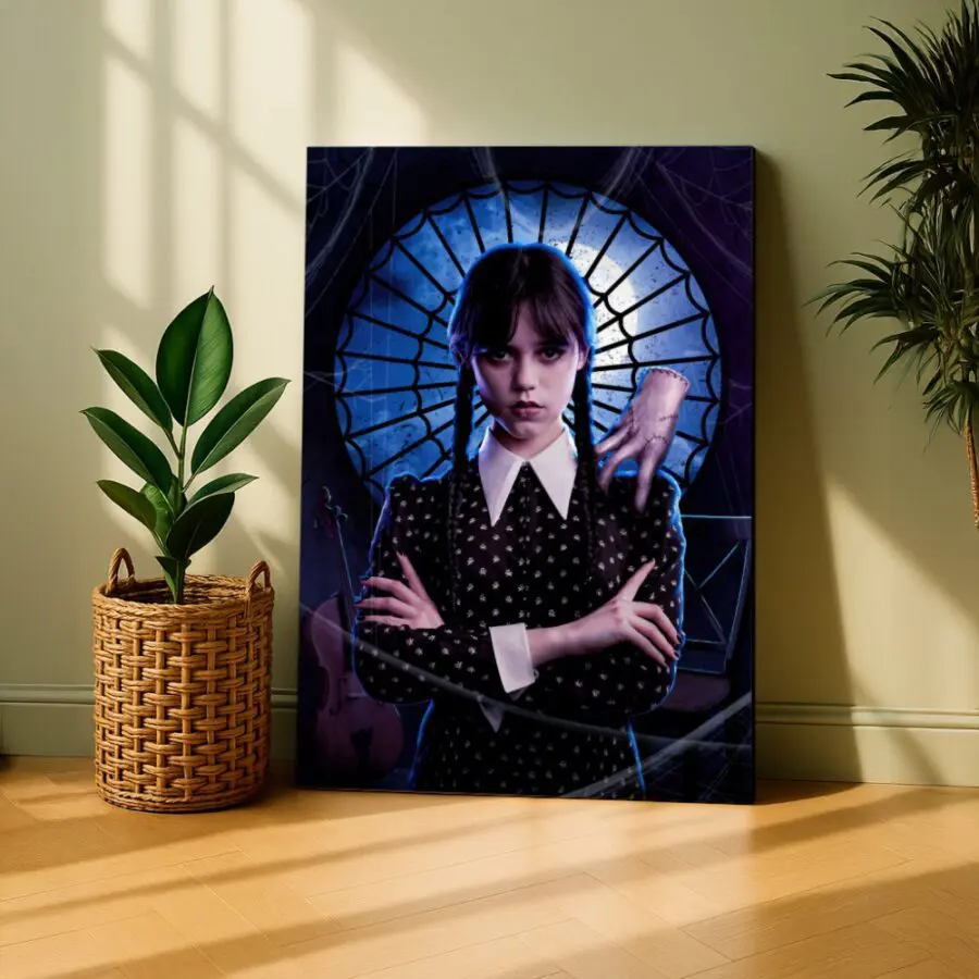 Cuadro de Merlina - Wednesday