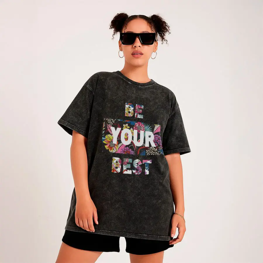 Remera Acid Wash de Be Your Best