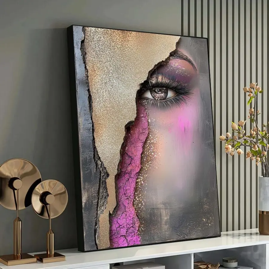 Cuadro de Golden Fracture