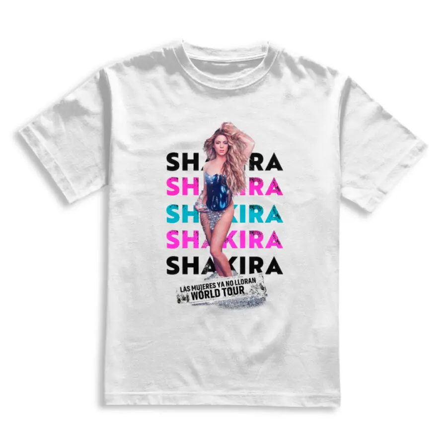 Remera de Shakira - Las Mujeres Ya No Lloran World Tour