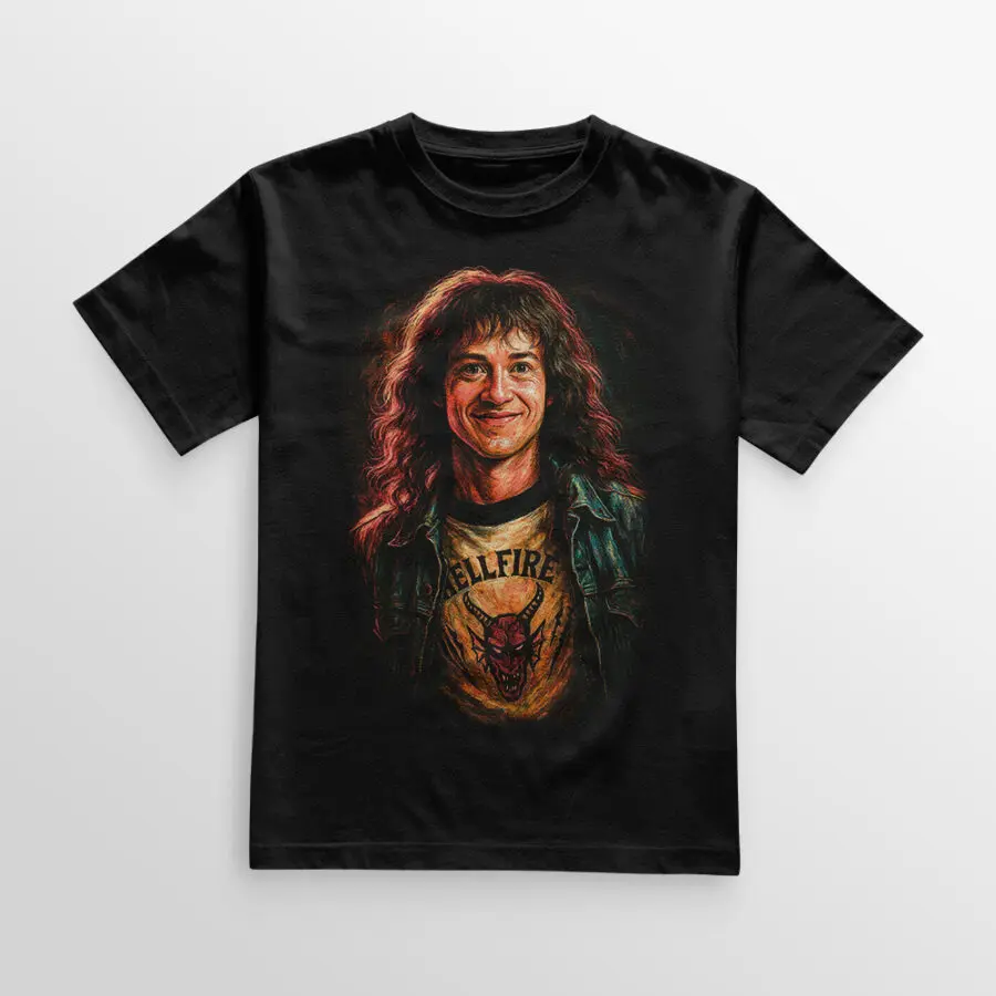 Remera de Stranger Things - Eddie