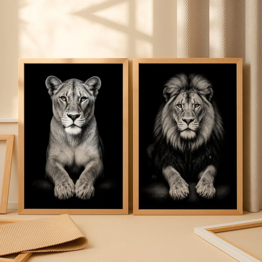 León y leona