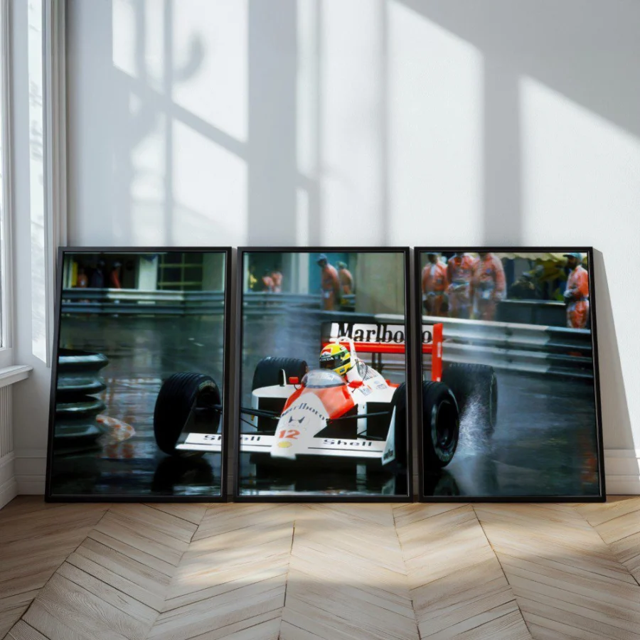 Mural Tríptico Ayrton Senna