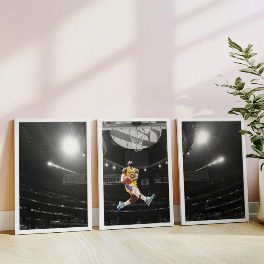 Mural Tríptico LeBron James