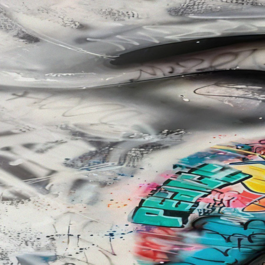 Mural Tríptico Human Love
