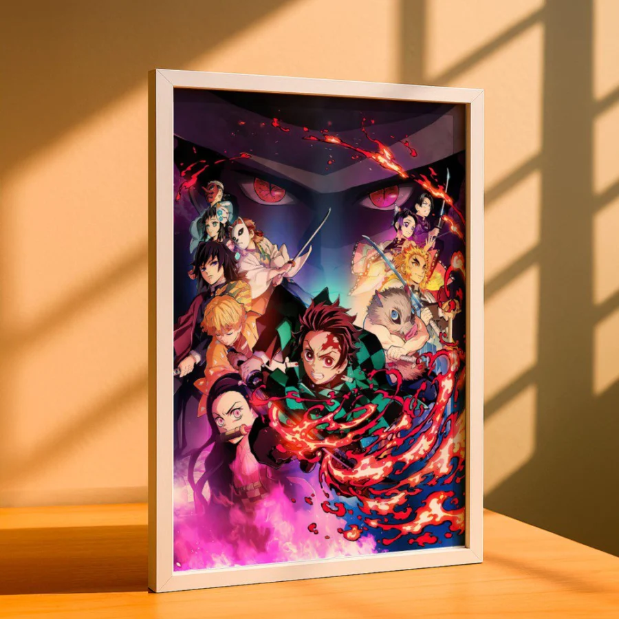 Cuadro de Demon Slayer