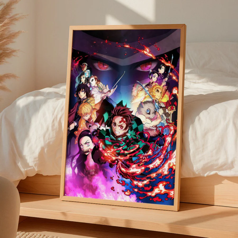 Cuadro de Demon Slayer