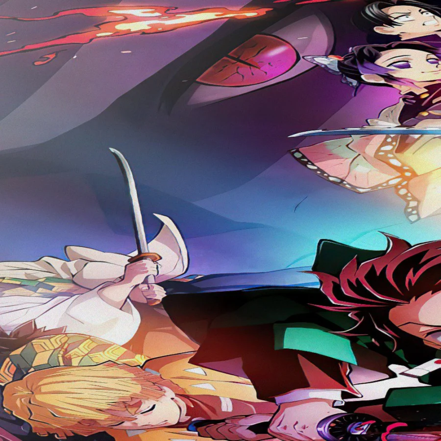Cuadro de Demon Slayer
