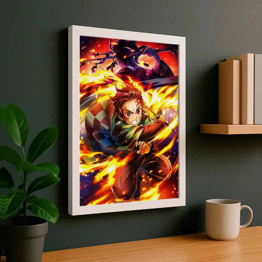 Cuadro de Demon Slayer
