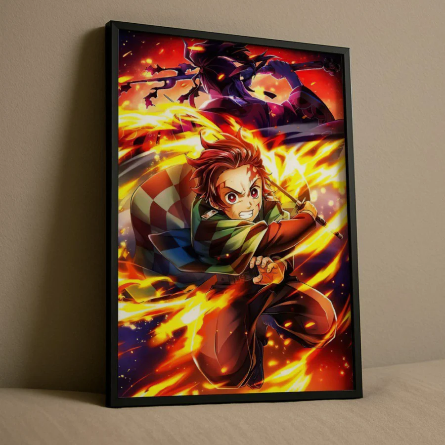 Cuadro de Demon Slayer