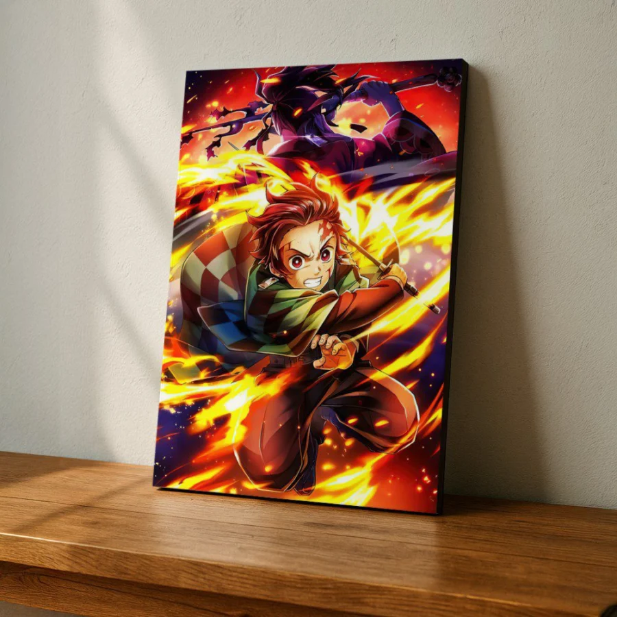 Cuadro de Demon Slayer