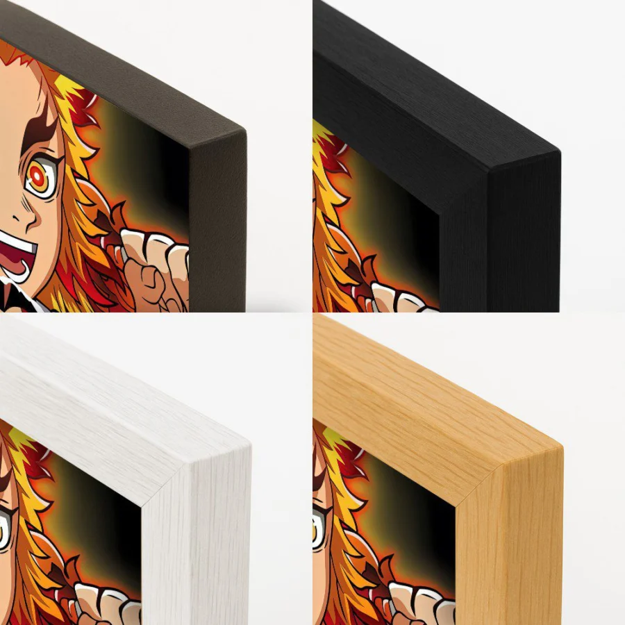 Cuadro de Demon Slayer (ojos)