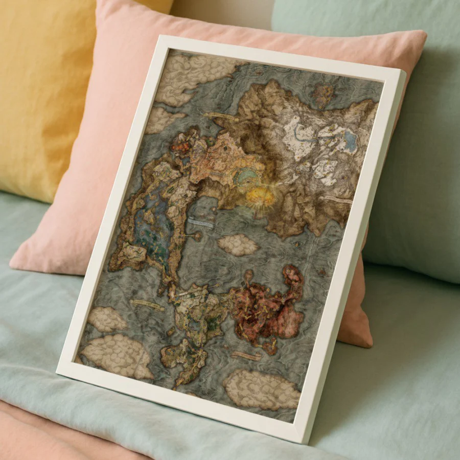Cuadro de Mapa de las Tierras Intermedias