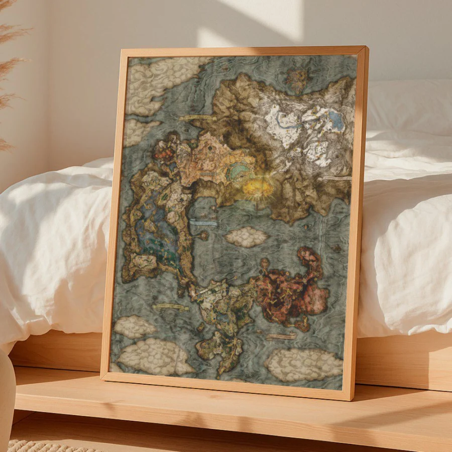 Cuadro de Mapa de las Tierras Intermedias