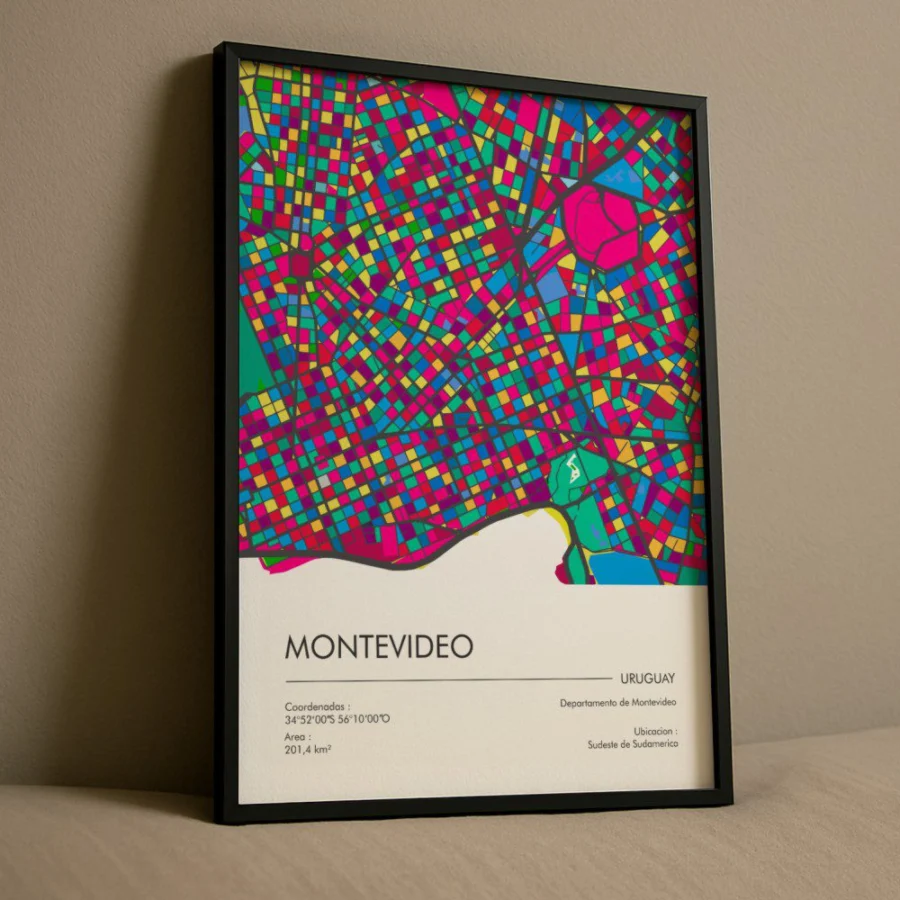 Montevideo - Mapa
