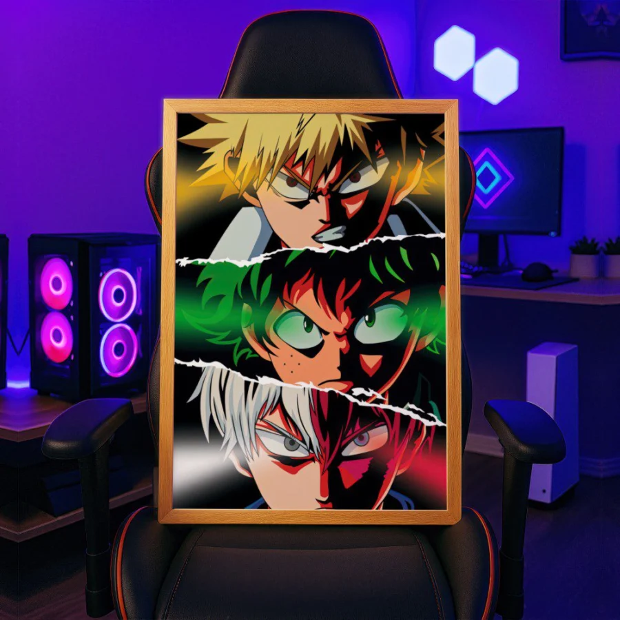 My Hero Academia ojos