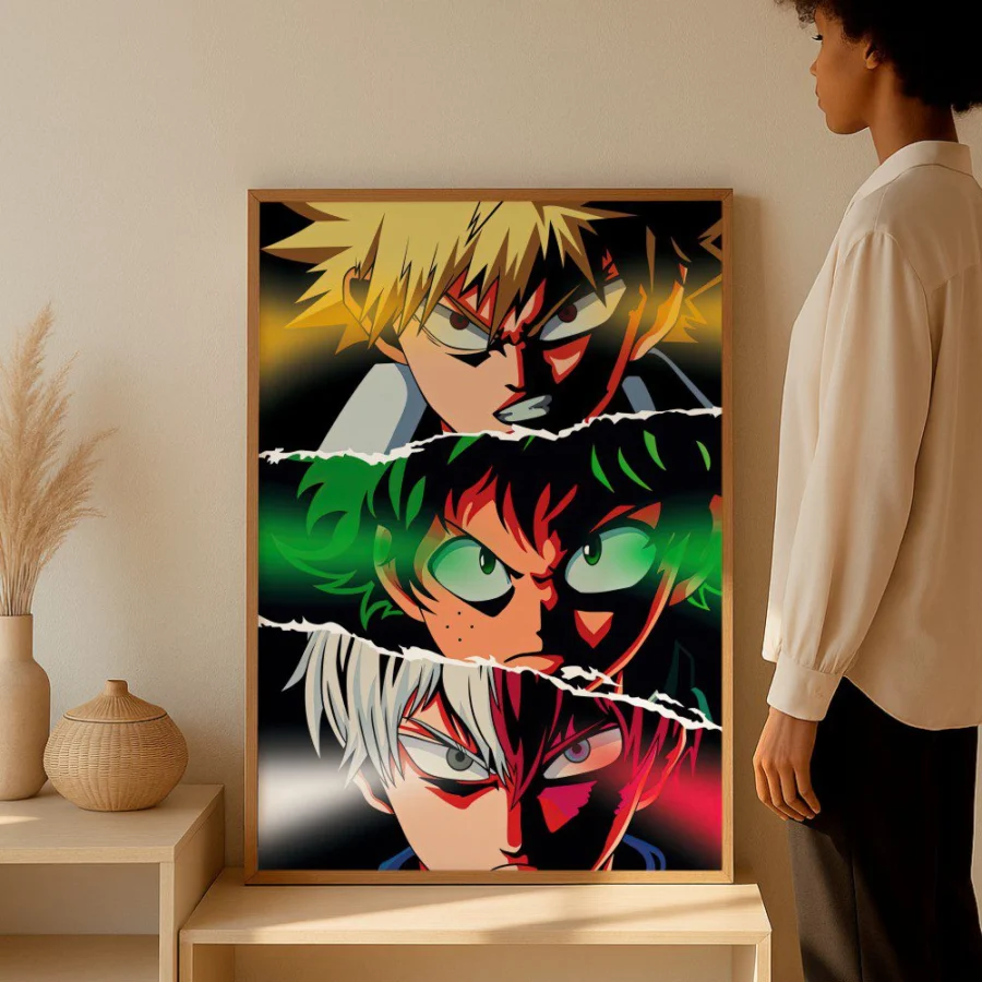 My Hero Academia ojos