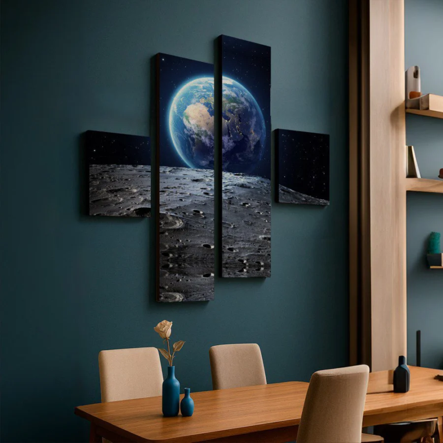 Moon Earth