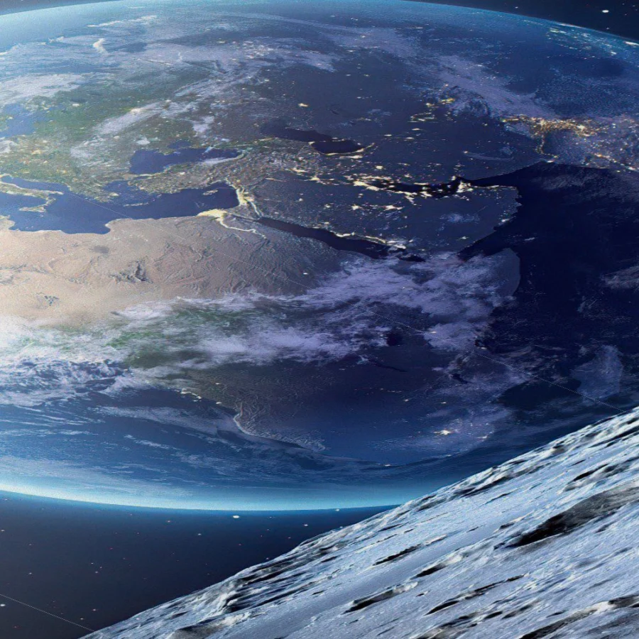 Moon Earth