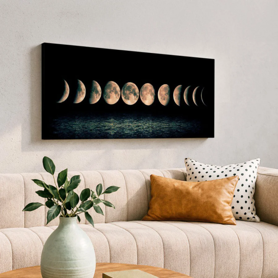 Mural Fases Lunares