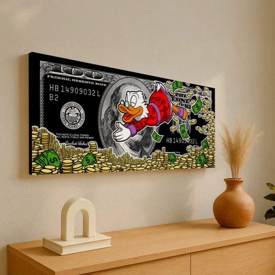Mural Billete Rico McPato
