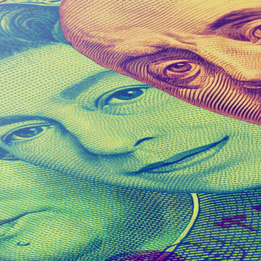 Mural Popurrí de Billetes