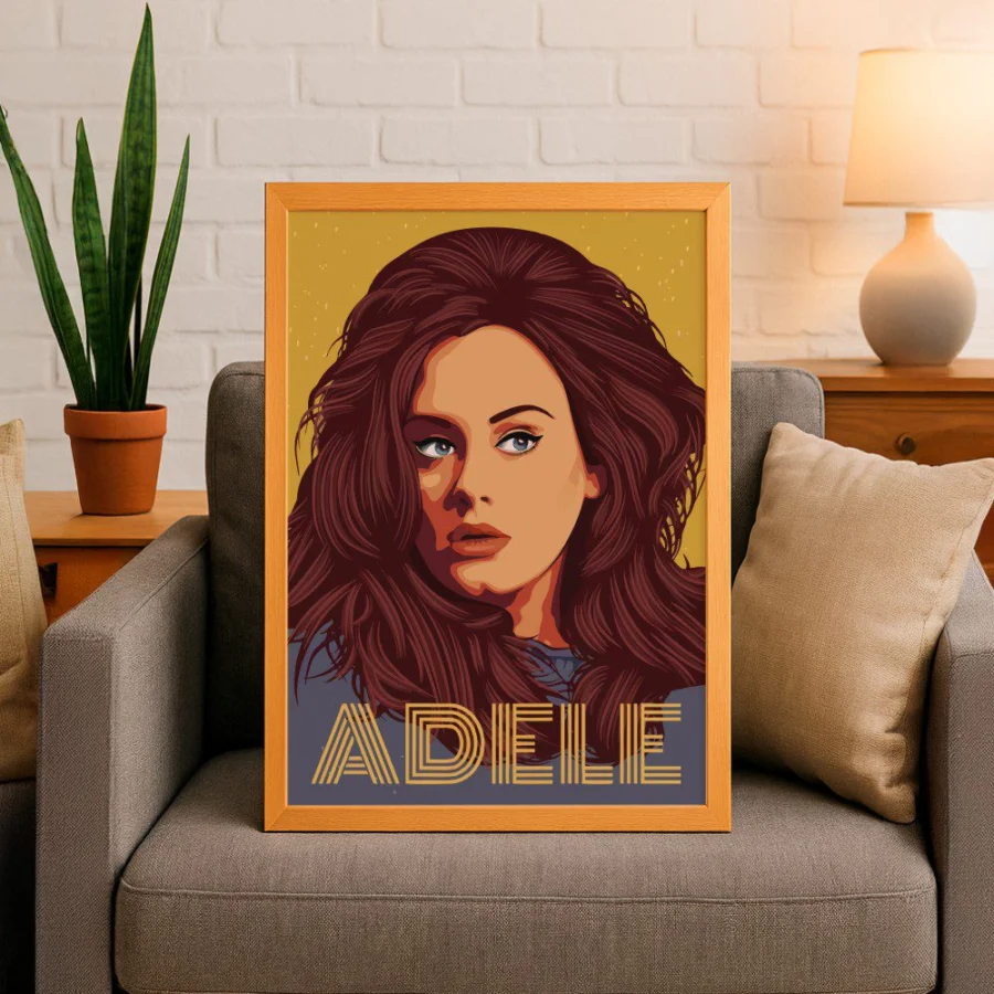 Cuadro de Adele