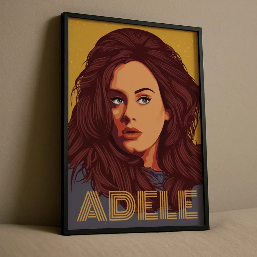 Cuadro de Adele