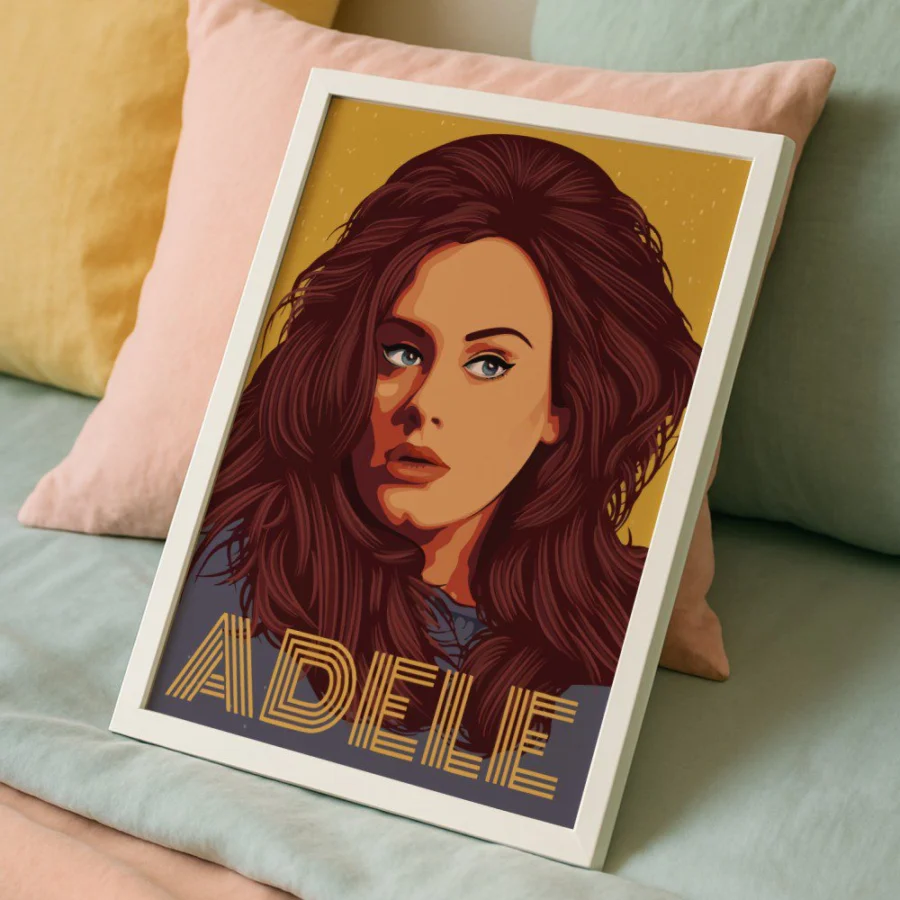 Cuadro de Adele