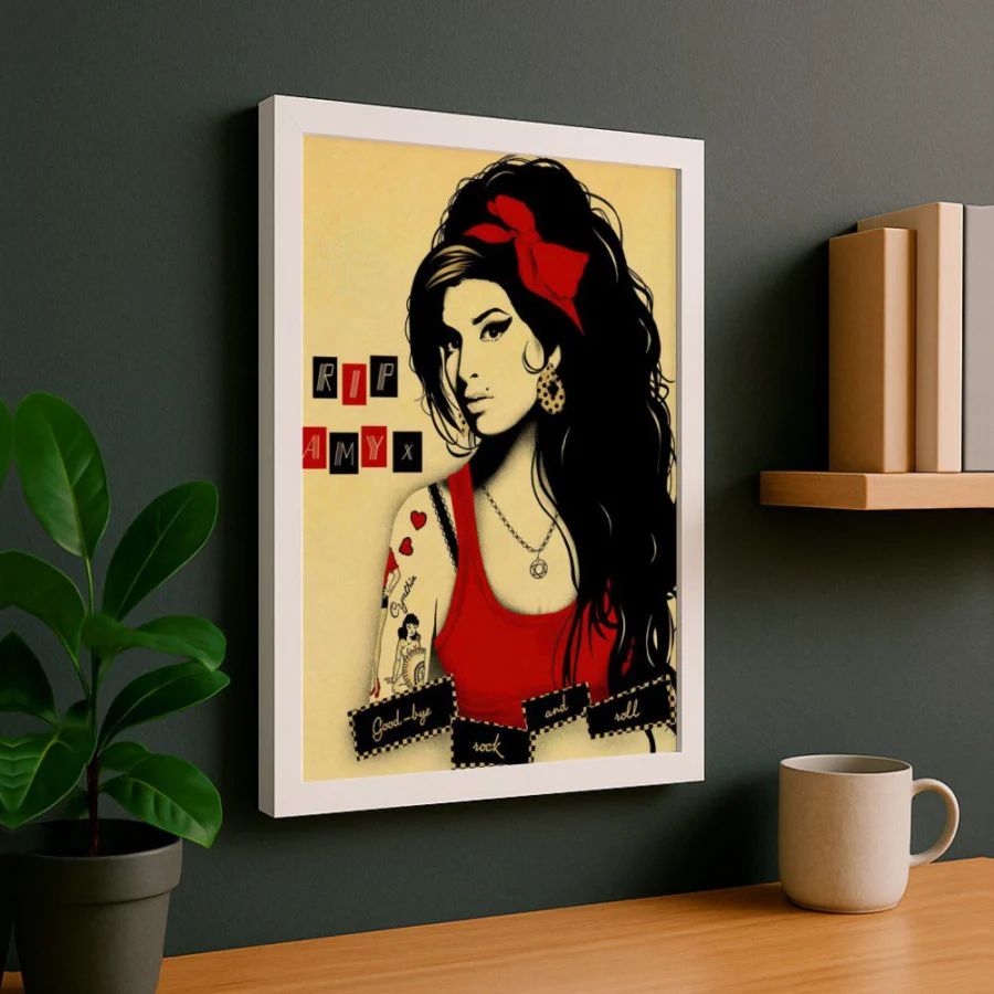 Cuadro de Amy Winehouse