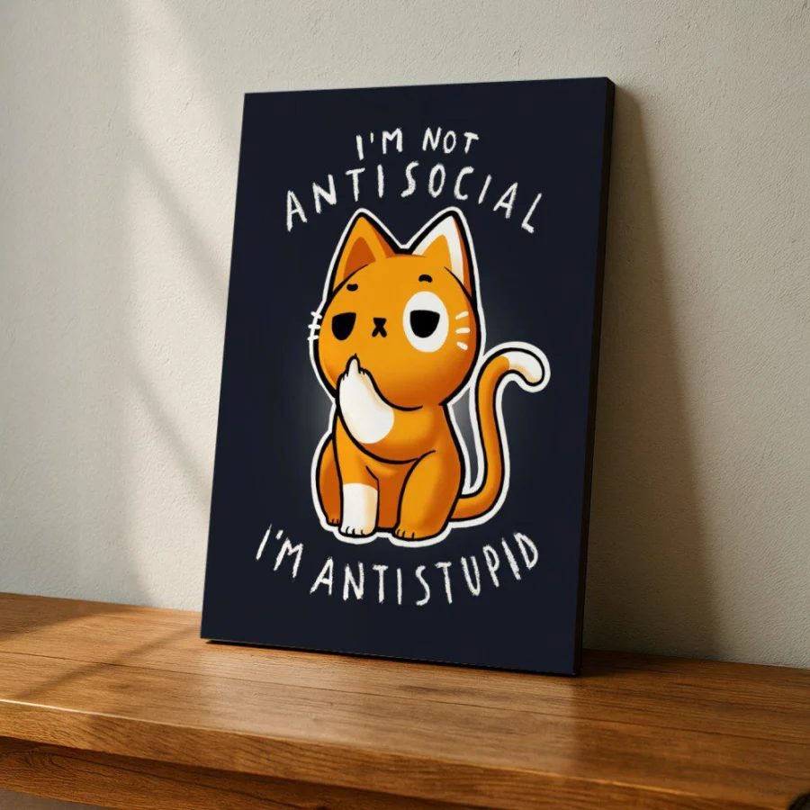 Cuadro de Antisocial Cat