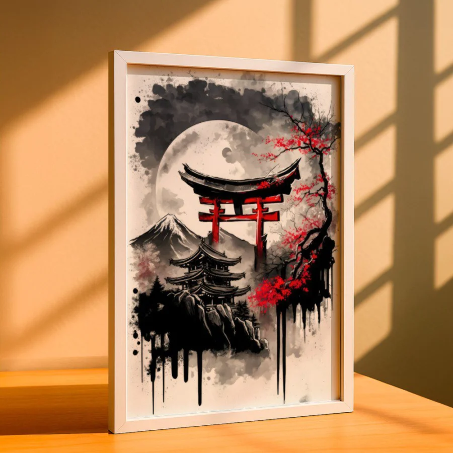 Cuadro de Arco Torii